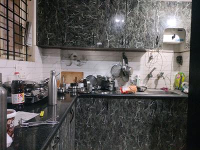 Kitchen Image of 1000 Sq.ft 2 BHK Apartment / Flat for rent in MVS Paradise, Chansandra Bengaluru for Rs. 34000