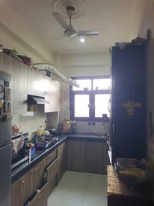 Kitchen Image of 1200 Sq.ft 3 BHK Builder Floor for rent in Sector 110 Gurgaon for Rs. 32000