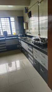 Kitchen Image of 980 Sq.ft 1 BHK Apartment / Flat for rent in Supreme Estia, Baner Pune for Rs. 37500
