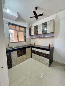 Kitchen Image of 550 Sq.ft 1 BHK Apartment / Flat for rent in Hiranandani The Walk, Hiranandani Estate Thane for Rs. 29000