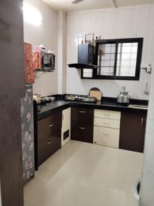 Kitchen Image of 661 Sq.ft 1 BHK Apartment / Flat for rent in Ram Society, Yerawada Pune for Rs. 20000