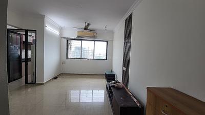 Living Room Image of 650 Sq.ft 1.5 BHK Apartment / Flat for rent in Mahavir Platinum, Chedda Nagar Mumbai for Rs. 52000