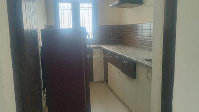 Kitchen Image of 1000 Sq.ft 2 BHK Builder Floor for sale in Pratap Nagar Jaipur for Rs. 3500000