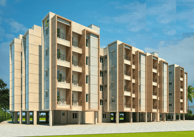 Image of 1005 Sq.ft 2 BHK Apartment / Flat for sale in Avadi, Chennai for Rs. 7034000