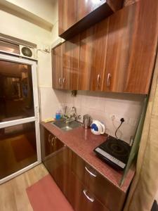 Kitchen Image of 350 Sq.ft 1 RK Studio for rent in Tata Primanti, Sector 72 Gurgaon for Rs. 15500