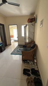 Living Room Image of 550 Sq.ft 1 BHK Apartment / Flat for rent in SG Shikhar Height, Siddharth Vihar Ghaziabad for Rs. 15000