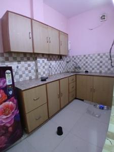 Kitchen Image of 708 Sq.ft 1 RK Builder Floor for rent in Sector 30 Gurgaon for Rs. 18000