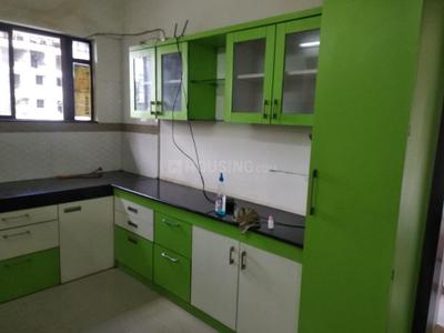 Kitchen Image of 500 Sq.ft 1 BHK Apartment / Flat for rent in Swapna Sankul, Rahatani Pune for Rs. 23000