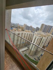 Balcony Image of 1100 Sq.ft 3 BHK Apartment / Flat for rent in JP North Euphoria, Mira Road East Mira Bhayandar for Rs. 55000