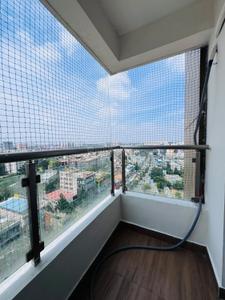 Balcony Image of 1300 Sq.ft 2 BHK Apartment / Flat for rent in Jain Heights, Doddanekundi Bengaluru for Rs. 56000