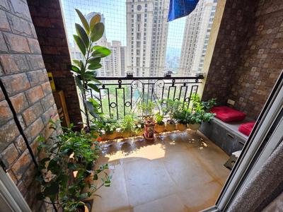 Balcony Image of 1825 Sq.ft 3 BHK Apartment / Flat for sale in Hiranandani Meadows, Thane West Thane for Rs. 41000000
