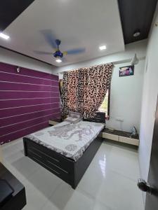Bedroom Image of 1260 Sq.ft 2 BHK Apartment / Flat for sale in Mahadev Platinum, Ghodasar Ahmedabad for Rs. 5800000