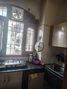 Kitchen Image of 1800 Sq.ft 3 BHK Apartment / Flat for rent in Bhabat Zirakpur for Rs. 42000