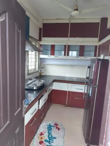 Kitchen Image of 1500 Sq.ft 3 BHK Apartment / Flat for rent in Shri Nagar Indore for Rs. 35000
