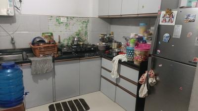 Kitchen Image of 860 Sq.ft 2 BHK Apartment / Flat for sale in Darshan Parklane Premier, Wagholi Pune for Rs. 5800000