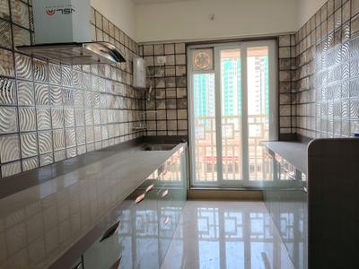 Kitchen Image of 850 Sq.ft 2 BHK Apartment / Flat for rent in Paradise Sai World City, Panvel Navi Mumbai for Rs. 30000