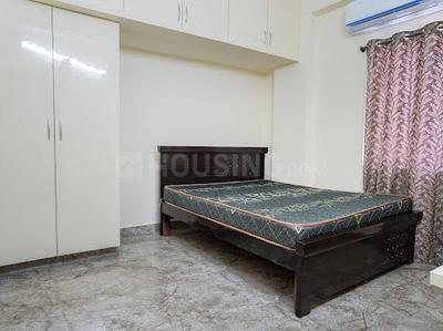 Bedroom Image of 1100 Sq.ft 2 BHK Builder Floor for rent in Financial District Hyderabad for Rs. 36000