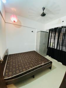 Bedroom Image of 500 Sq.ft 1 BHK Apartment / Flat for rent in Viman Nagar Pune for Rs. 25000