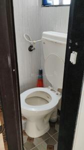 Bathroom Image of 650 Sq.ft 1 BHK Apartment / Flat for rent in Krishna Heights, Ghansoli Navi Mumbai for Rs. 43500
