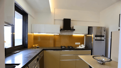 Kitchen Image of 650 Sq.ft 2 BHK Apartment / Flat for sale in Rodium Xone, Kandivali West Mumbai for Rs. 19500000
