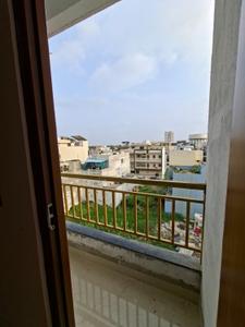 Balcony Image of 600 Sq.ft 1 BHK Apartment / Flat for rent in Scheme No 94C Indore for Rs. 15500