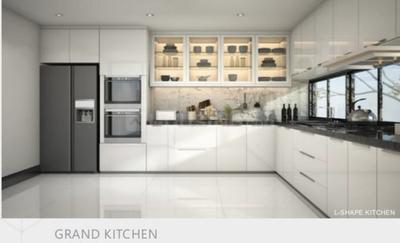 Kitchen Image of 1890 Sq.ft 3.5 BHK Apartment / Flat for sale in Ganga Millennia Undri Building J K L M And N, Undri Pune for Rs. 16000000