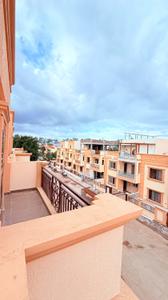 Balcony Image of 1450 Sq.ft 3 BHK Apartment / Flat for rent in Balaji Parisar Phase II, Ayodhya Bypass Bhopal for Rs. 30000