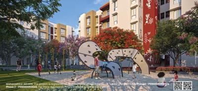Image of 450 Sq.ft 1 BHK Apartment / Flat for sale in Palghar, Mumbai for Rs. 1440100