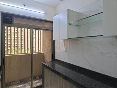 Kitchen Image of 900 Sq.ft 2 BHK Apartment / Flat for sale in Rajlaxmi Nakshatra Auris, Nalasopara West Nala Sopara for Rs. 5500000