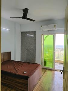 Bedroom Image of 650 Sq.ft 1.5 BHK Apartment / Flat for rent in Migsun Roof, Sikrod Ghaziabad for Rs. 20000