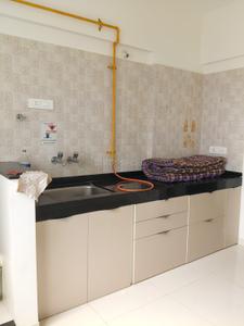 Kitchen Image of 812 Sq.ft 2 BHK Apartment / Flat for rent in Nyati Elan, Wagholi Pune for Rs. 21500