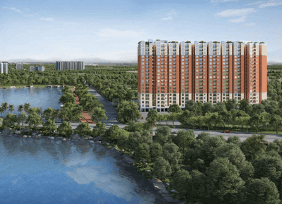 Image of 1160 Sq.ft 2 BHK Apartment / Flat for sale in Urbanrise Maheshwari The Lakes Edge, Madhavaram, Chennai for Rs. 9278840