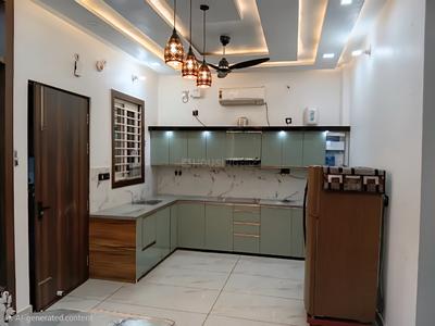 Kitchen Image of 2250 Sq.ft 3 BHK Independent House for sale in Barkhurdarpur Lucknow for Rs. 7700000