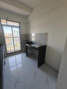 Kitchen Image of 600 Sq.ft 1 BHK Apartment / Flat for rent in Metropolis Bayside, Thane West Thane for Rs. 16000