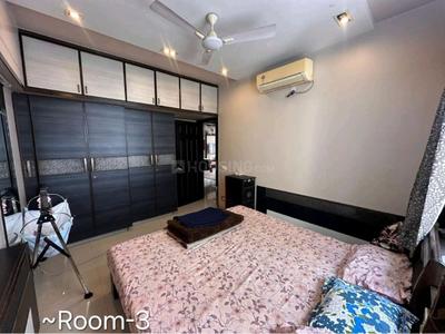 Bedroom Image of 1400 Sq.ft 3 BHK Apartment / Flat for sale in Deep Indraprasth 5, Prahlad Nagar Ahmedabad for Rs. 21000000