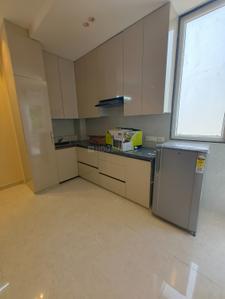 Kitchen Image of 700 Sq.ft 1 BHK Builder Floor for rent in Sector 57 Gurgaon for Rs. 38000