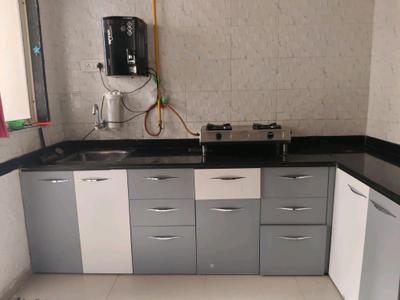 Kitchen Image of 1750 Sq.ft 3 BHK Apartment / Flat for rent in Shilaj Ahmedabad for Rs. 30000