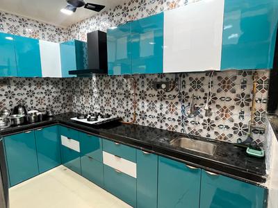 Kitchen Image of 1800 Sq.ft 3 BHK Duplex for rent in Aaditva Society Row House, Bhosari Pune for Rs. 32000