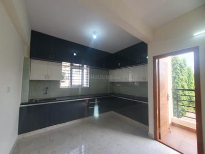 Kitchen Image of 1500 Sq.ft 3 BHK Apartment / Flat for rent in Thanisandra Bengaluru for Rs. 36000