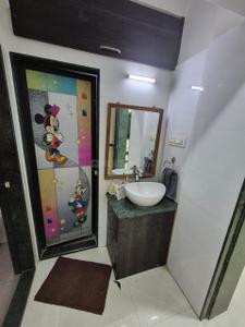 Bathroom Image of 640 Sq.ft 1 BHK Apartment / Flat for sale in Raikar Yash Paradise CHS, Airoli Navi Mumbai for Rs. 10500000