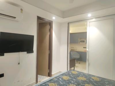Bedroom Image of 600 Sq.ft 1 BHK Builder Floor for rent in Sector 57 Gurgaon for Rs. 35000