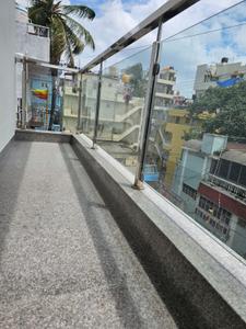 Balcony Image of 750 Sq.ft 1 BHK Apartment / Flat for rent in Indira Nagar Bengaluru for Rs. 45000