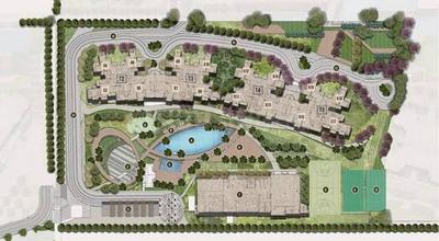 Image of 1260 Sq.ft 3 BHK Apartment / Flat for sale in The Center Court, Sector 88A, Gurgaon for Rs. 23400000
