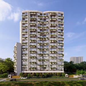Image of 580 Sq.ft 1 BHK Apartment / Flat for sale in Casa Terraza, Vasai West, Vasai for Rs. 5000000