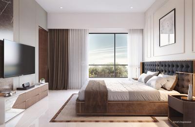 Bedroom Image of 1056 Sq.ft 2 BHK Apartment / Flat for sale in Shapoorji Pallonji Joyville Hinjawadi, Hinjawadi Pune for Rs. 8190000