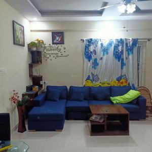 Hall Image of 1285 Sq.ft 3 BHK Apartment / Flat for sale in 5 Elements Saketh HIllside, Hosakerehalli Bengaluru for Rs. 9200000