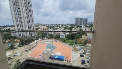 Balcony Image of 889 Sq.ft 2 BHK Apartment / Flat for rent in Provident Park Square, Talaghattapura Bengaluru for Rs. 33000