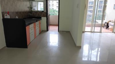 Kitchen Image of 1350 Sq.ft 3 BHK Apartment / Flat for rent in Gini Bellissimo, Dhanori Pune for Rs. 32000