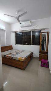 Bedroom Image of 650 Sq.ft 1 BHK Apartment / Flat for sale in Godrej Garden City, Jagatpur Ahmedabad for Rs. 3900000