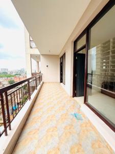 Balcony Image of 1250 Sq.ft 3 BHK Apartment / Flat for rent in DD Altura, Gazipur Zirakpur for Rs. 50000